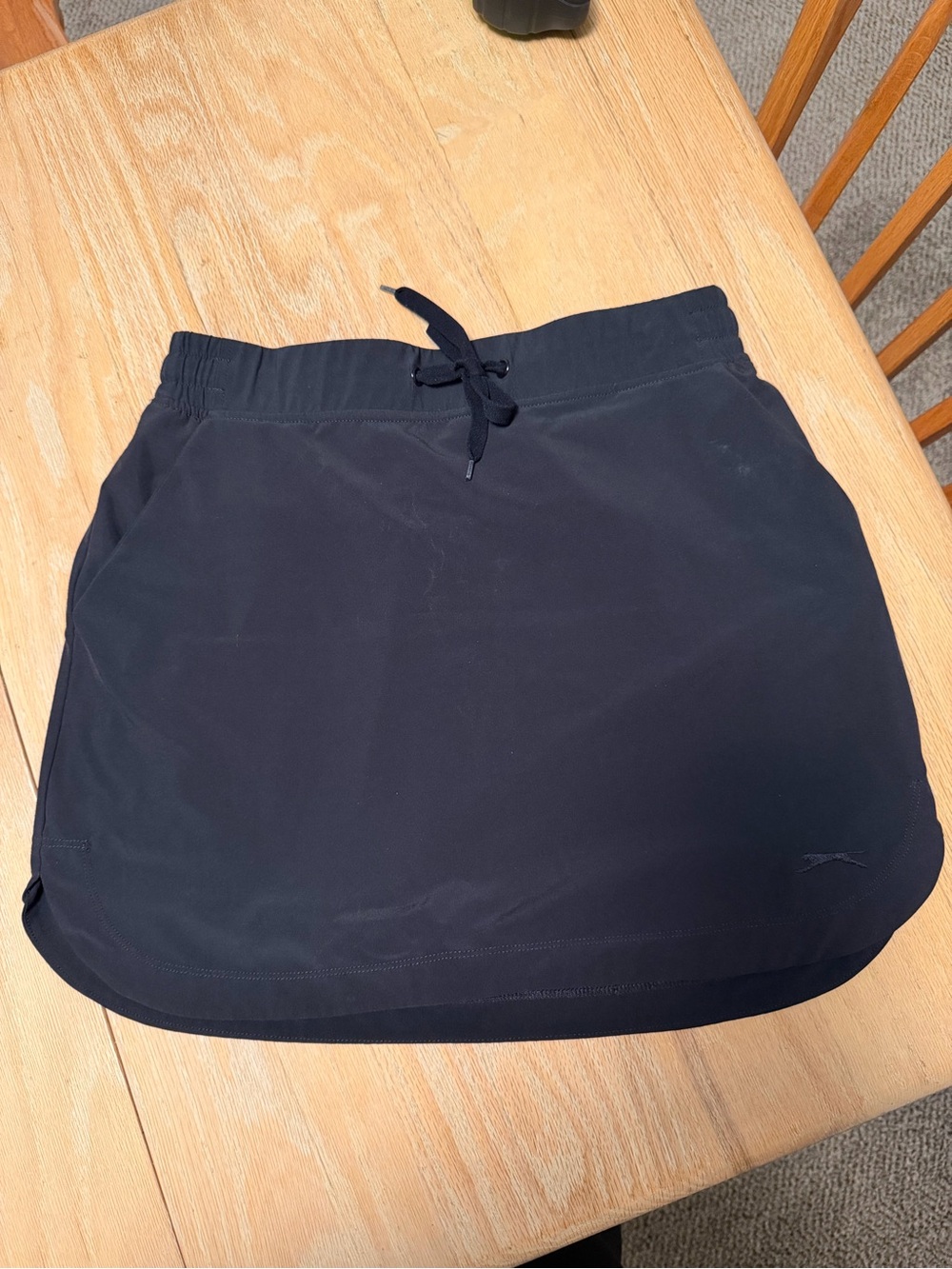 Slazenger Black Athletic Drawstring Skort